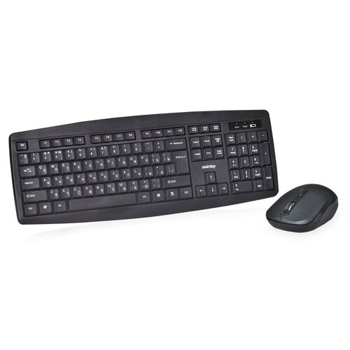 Комплект клавиатура + мышь SmartBuy SBC-212332AG-K Black USB, черный комплект клавиатура мышь коврик smartbuy sbc 307728g k черный