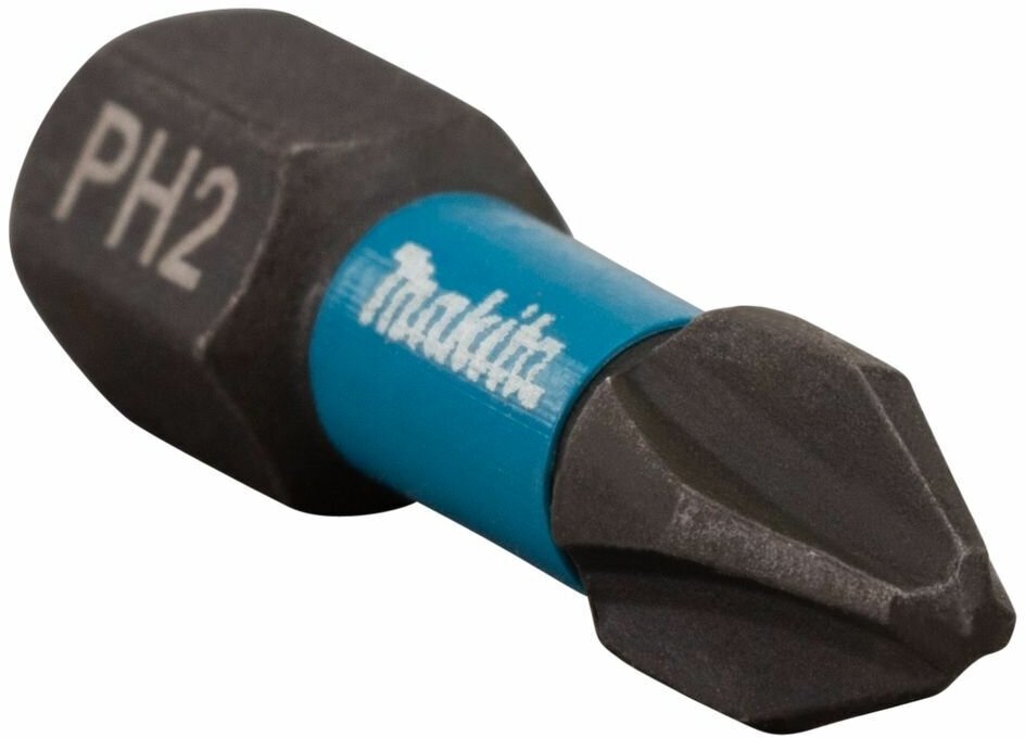 Бита Impact Black PH2, 25 мм, C-form, 2 шт Makita B-63616