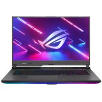 17.3" Ноутбук ASUS ROG Strix G17 G713RM-KH097 1920x1080, AMD Ryzen 7 6800H 3.2 ГГц, RAM 16 ГБ, LPDDR5, SSD 1 ТБ, NVIDIA GeForce RTX 3060, без ОС, 90NR08K4-M004Z0, Eclipse Gray