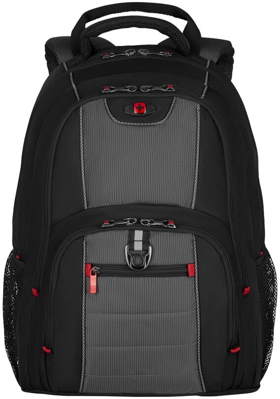 Wenger рюкзак 16', черный/серый, 38x25x48 см, 25 л