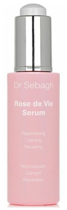 Dr. Sebagh Rose de Vie Serum Сыворотка Роза жизни для лица, шеи и области декольте, 30 мл