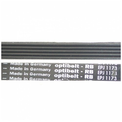 Приводной ремень барабана стиральной машины Ariston, Bosch, Gorenje, Hansa, Indesit, Siemens, Whirlpool, Optibelt 1173 J5, J145 ремень 1173 j5 l1160мм чёрный optibelt p n blj145un j145