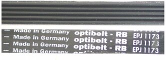 Приводной ремень барабана стиральной машины Ariston, Bosch, Gorenje, Hansa, Indesit, Siemens, Whirlpool, Optibelt 1173 J5, J145