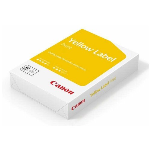 Бумага 6821B001 A4/80г/м2/500л./белый бумага canon yellow label print а4 марка с 80 г м2 500 листов