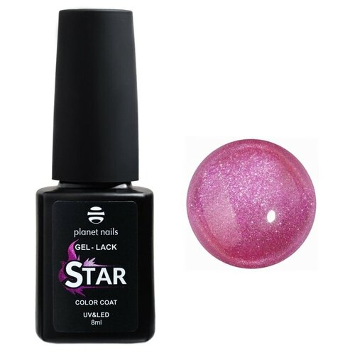 Planet nails Гель-лак Star, 8 мл, 728 гель лак planet nails chameleon disco 964 8 мл арт 13964