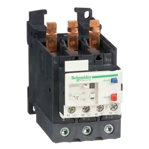 LRD332; Contactors D Telemecanique Тепловое реле с блоком Everlink 23-32А Class 10A Schneider Electric