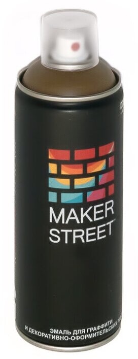 Эмаль для граффити и декоративно-оформительских работ "MAKERSTREET" MS400 400 мл 109 Серо-бежевый