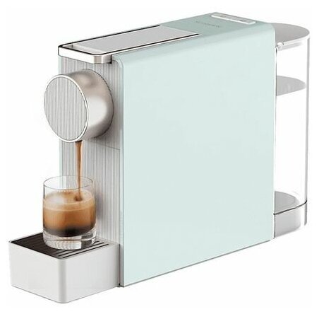 Кофемашина Xiaomi Scishare Capsule Coffee Machine Mini S1201 Green - фотография № 1