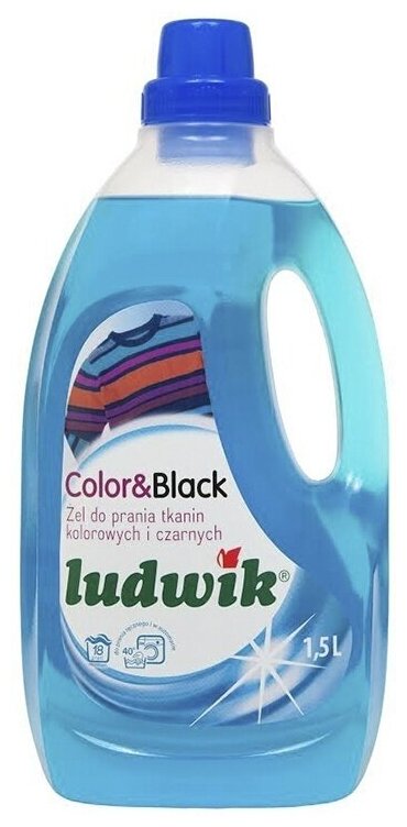 Гель для стирки цветных и черных тканей COLOR BLACK - 1.5л