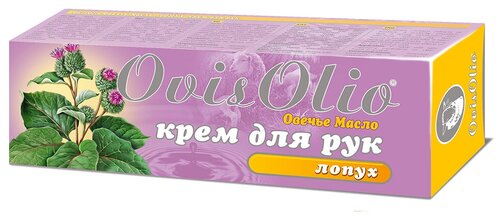 Ovis Olio Крем для рук Овечье масло Лопух, 70 мл