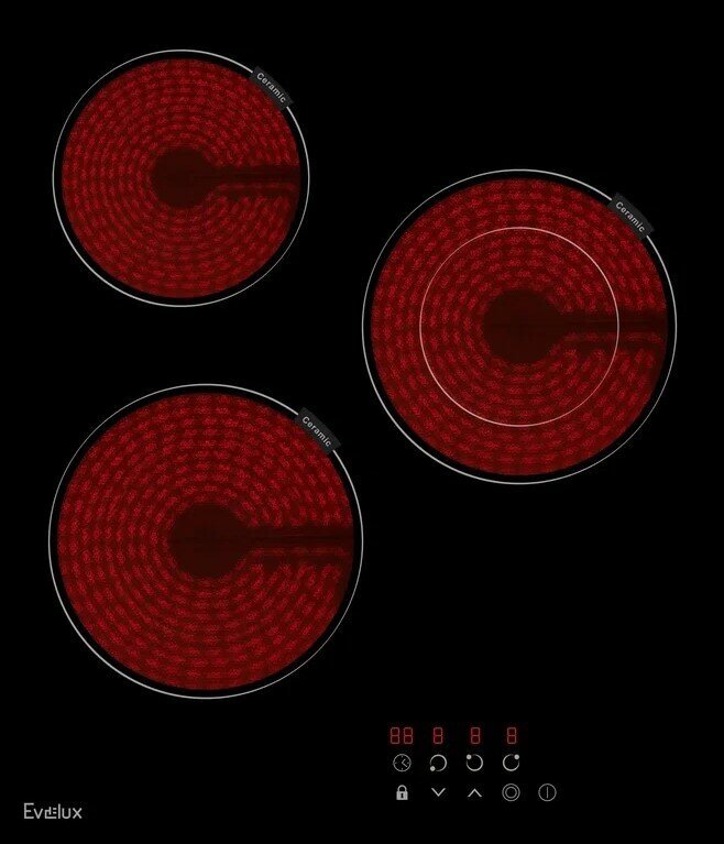 Варочная панель электрическая Evelux HEV 431 B