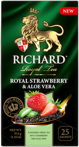 Фото Чай Richard Royal Strawberry & Aloe Vera 25 сашет