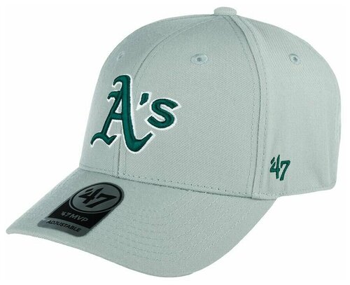 Бейсболка 47 BRAND арт. B-MVP18WBV Oakland Athletics MLB (серый), размер ONE