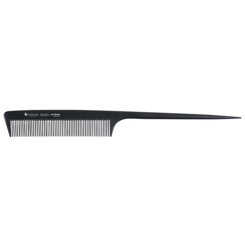 Hairway расческа-гребень Carbon Advanced 05083, 22.5 см расческа с пластиковым хвостиком hairway excellence 05487