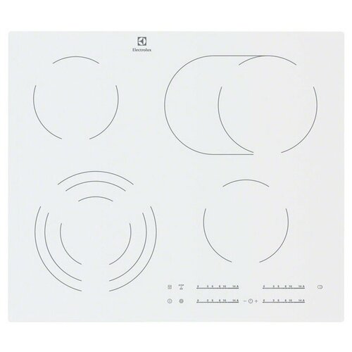 Электрическая варочная панель Electrolux EHF 96547 IW с рамкой белый 5599900₽