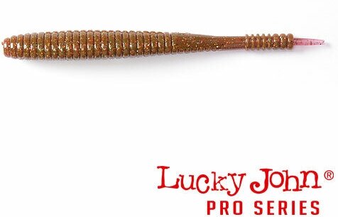 Силиконовая приманка мягкая съедобная Lucky John Pro Series S-Shad 5.2" 13.20 см S14 5 шт.