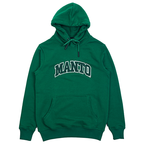 толстовка manto varsity grey xl Худи спортивное Manto, размер L, зеленый