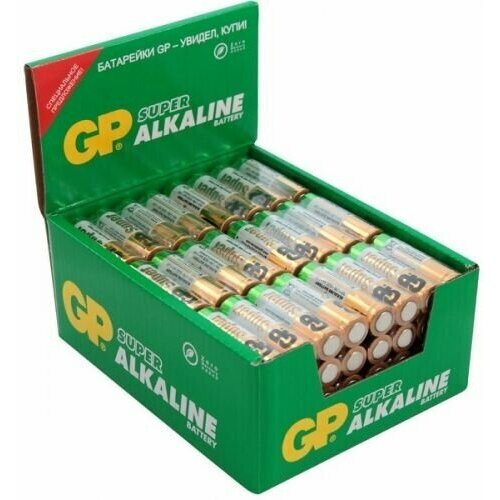 Батарейка GP Super Alkaline 15ARS LR6 1.5V, 96шт, size AA