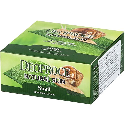 Крем для лица И тела С улиточным экстрактом DEOPROCE NATURAL SKIN SNAIL NOURISHING CREAM 100G 100G.