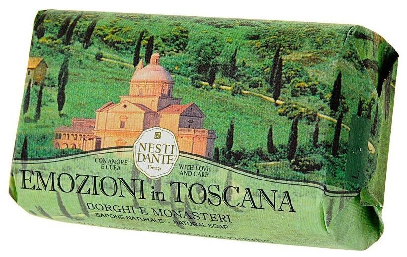 Nesti Dante Унисекс Мыло Emozioni in Toscana Borghi e Monasteri (Монастыри и предместья) 250г