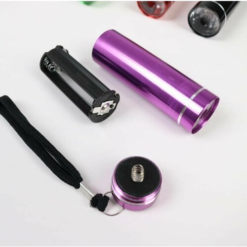 5pcs led key keychain flashlight pocket flashlight light led keychain flashlight for home， purple Фонарь LED FLASHLIGHT