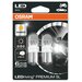 OSRAM 7556YE-02B лампа p21w 12v 2w ba15s, блистер 2 шт.