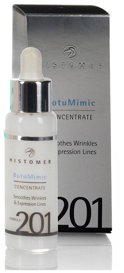 Histomer BotuMimic Concentrate Formula 201 Сыворотка Ботумимик для разглаживания морщин для лица, 14 мл