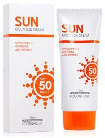 FOODAHOLIC Солнцезащитный крем Multi Sun Cream SPF50+ PA+++​ 70 мл