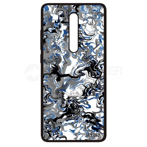 фото Чехол на мобильный xiaomi redmi k20, "мраморный фон" волны рельеф utaupia
