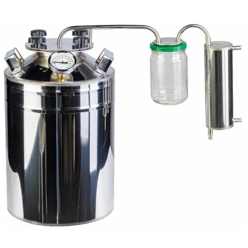 Бытовой дистиллятор Умелец на 20 литров фланцевый с сухопарником-банкой 810000₽