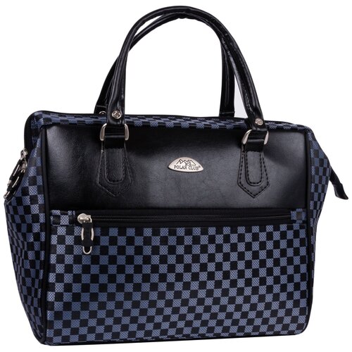 фото Сумка-саквояж 7062д серо-черный polar