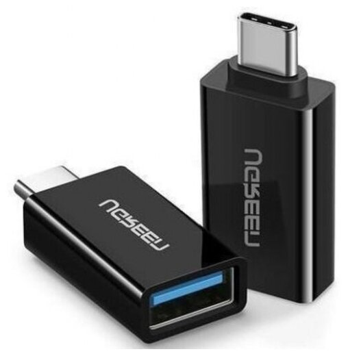 Адаптер-переходник Ugreen US173 USB-C - USB, 3 A, черный