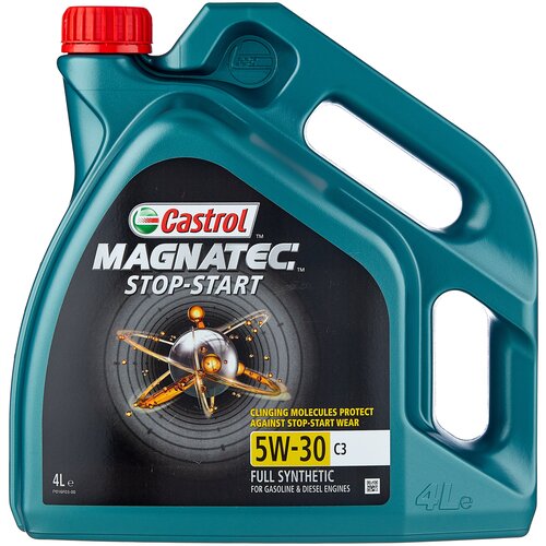 фото Синтетическое моторное масло castrol magnatec stop-start c3 5w-30 4 л