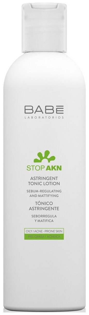 BABE Laboratorios Тоник сужающий поры для проблемной кожи лица с эффектом матирования Stop Akn