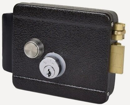 Изображение товара Электромеханический замок Atix AT-L-1EM/B, цвет коричневый
