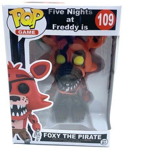 Фигурка Кошмарный Фокси (Nightmare Foxy) из игры 5 ночей с Фредди 214 фантайм фокси funtime foxy фигурка 228 из игры 5 ночей с фредди