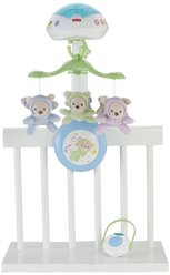 Электронный мобиль Fisher-Price Мечты о бабочках (CDN41), белый / голубой