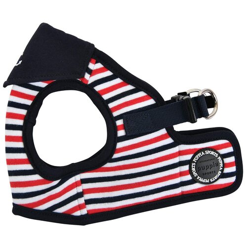 Шлейка Puppia Seaman harness B, обхват шеи 35 см, синий, L