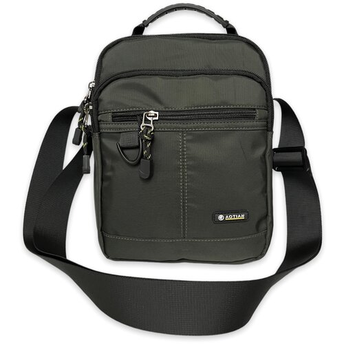 фото Сумка на плечо stn-83018-txt-grey текстиль водонепроницаемая no name