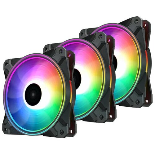 Комплект вентиляторов для корпуса Deepcool CF120 PLUS 3 IN 1 RGB PWM (DP-F12-AR-CF120P-3P)