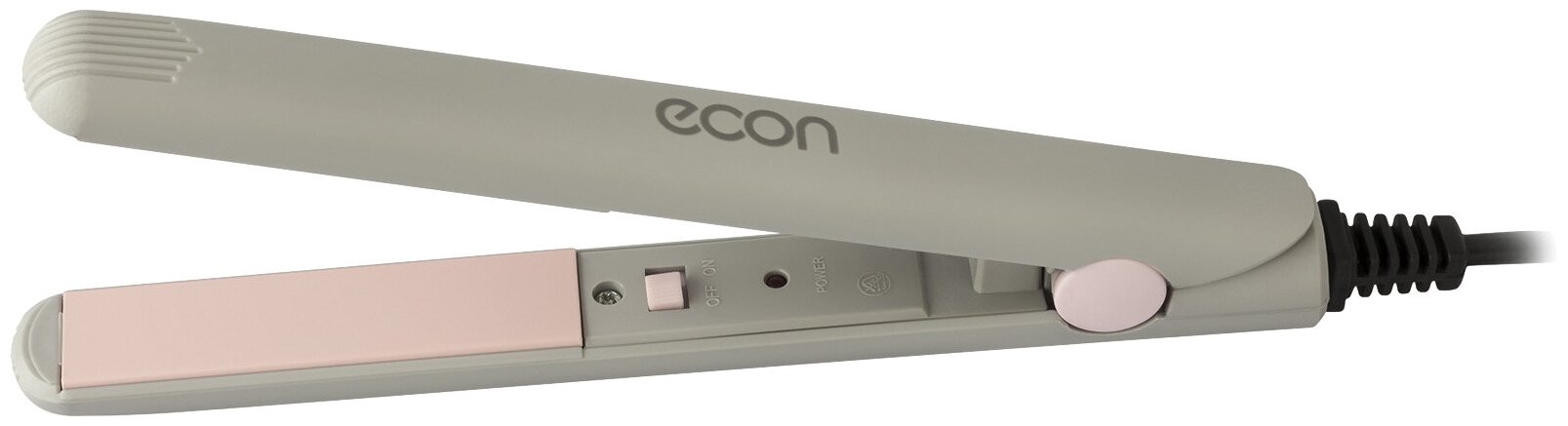 Выпрямитель ECON ECO-BH001S, серый/розовый