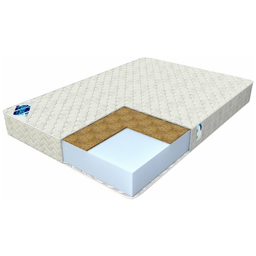 фото Матрас dimax практик чип ролл 18 кокос, 140x185 см, белый