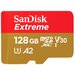 Карта памяти SanDisk Extreme microSDXC Class 10 UHS Class 3 V30 A2 160MB/s + SD adapter 64 GB, чтение: 160 MB/s, запись: 60 MB/s, адаптер на SD