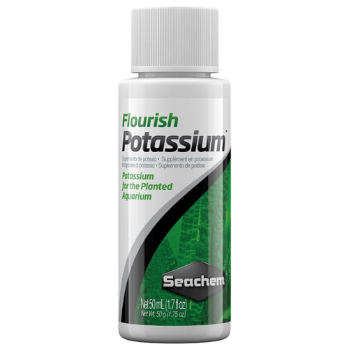 Добавка калия Seachem Flourish Potassium, 50мл, 5мл. на 125л.