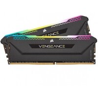 Оперативная память CORSAIR DDR4 32Gb (2x16Gb) 3200MHz pc-25600 Vengeance RGB Pro black (CMH32GX4M2E3200C16)