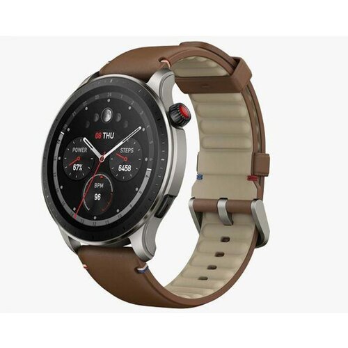 Часы Xiaomi Amazfit A2166 GTR 4 Brown Leather 5497500₽