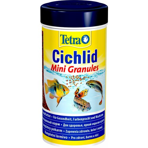 TETRA CICHLID MINI GRANULES корм гранулы для маленьких и карликовых цихлид (250 мл х 2 шт)