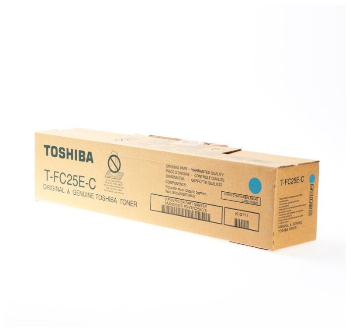 Тонер бирюзовый T-FC25EC для Toshiba e-STUDIO2040с/2540c/3040c/3540c/4540c (26800 отпечатков) 6AJ00000072