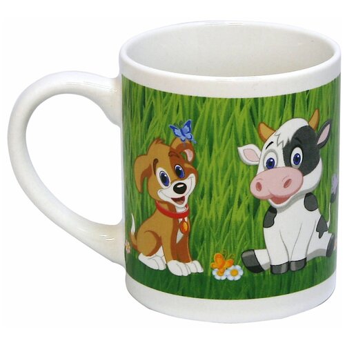 Кружка 240мл (фарфор) МФК MFK04008 Домашние животные