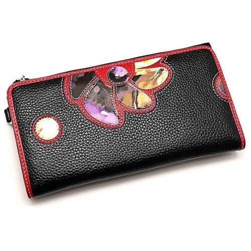 фото Женский кожаный кошелек на молнии sergio valentini св 3177-070